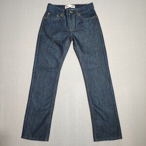 Levi's 511 jeans men's junior size 16 reg W28/L28 iron blue colour slim fit